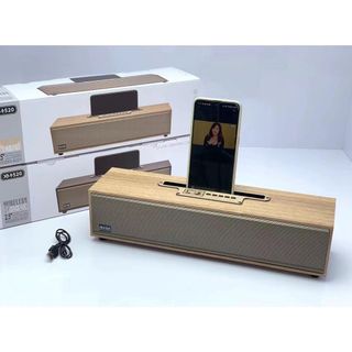 Loa Bluetooth Vỏ Gỗ XM - 520, Bass Mạnh - Công Suất 20W - Nghe Nhạc, Xem Phim Cực Đã