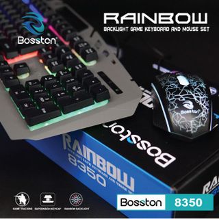 Combo phím chuột giả cơ Bosston 8350