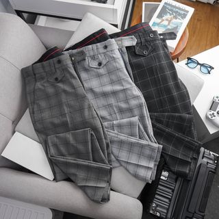 BIGSIZE - Quần tây nam màu xám nhạt bigsize &lt; 125kg form limfit có đai chun mặc đẹp