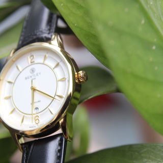 Đồng hồ nam dây da BentLey 001 Dây Da Sang Trọng Thanh Lịch