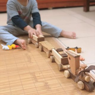 Tàu hỏa  - Đồ chơi gỗ trẻ em Chàng Trai Gỗ, đồ chơi phát triển trí tuệ, đồ chơi giáo dục, đồ chơi thông minh cho bé
