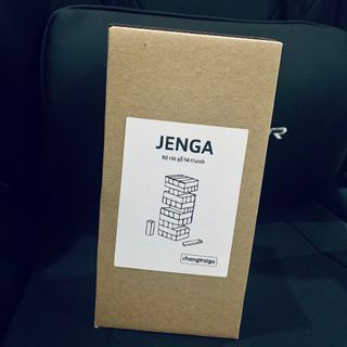 Bộ rút gỗ Jenga 54 Thanh Chàng Trai Gỗ, trò chơi xếp hình, domino, thanh gỗ sáng tạo phát triển khả năng tư duy cho bé, đồ chơi trí tuệ Quà tặng Em bé Bé trai Bé gái