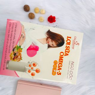 NGŨ CỐC LỢI SỮA OMEGA - 3 GOLD - DIỄM HƯƠNG