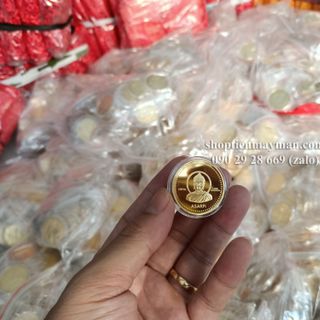 Đồng Xu ĐỨC Phật Thích Ca Phong Thuỷ May Mắn Của Nepal