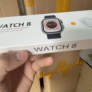 Đồng hồ Watch 8 Ultra dây sóng sạc không dây