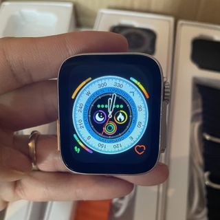 Đồng hồ Watch 8 Ultra dây sóng sạc không dây