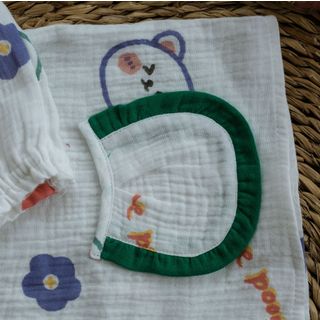 Sét bộ thu đông Xô muslin cho bé