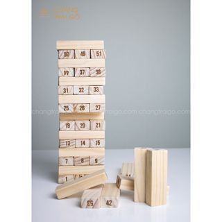 Trò Chơi Thanh Rút Gỗ 54 Thanh Đồ Chơi Trí Tuệ Chàng Trai Gỗ