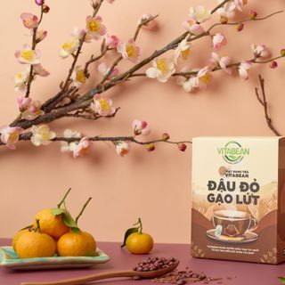 TRÀ HẠT RANG VITABEAN ĐẬU ĐỎ GẠO LỨC