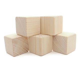 Khối vuông gỗ 2,3,4 cm Chàng Trai Gỗ 100% gỗ tự nhiên, khối gỗ đa năng xếp hình, chặn giấy, block , viên gỗ lập phương
