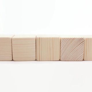 Khối vuông gỗ 2,3,4 cm Chàng Trai Gỗ 100% gỗ tự nhiên, khối gỗ đa năng xếp hình, chặn giấy, block , viên gỗ lập phương giá sỉ