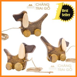 Set 4 Món Đồ Chơi Gỗ Chàng Trai Gỗ