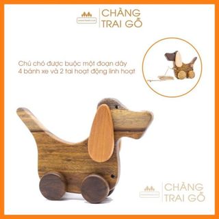 Set 4 Món Đồ Chơi Gỗ Chàng Trai Gỗ