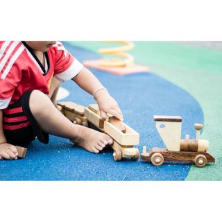 Đồ Chơi Tàu Hỏa Gỗ Chàng Trai Gỗ