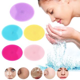 Miếng silicone mềm rửa mặt tạo bọt mịn êm, massage mặt, hạn chế mụn đầu đen🌸 giá sỉ