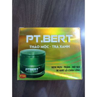 Pt bert trà xanh mụn thâm liền sẹo se khích lỗ chân lông 25gr(giá bao bì 290)