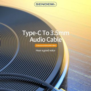 Dây âm thanh kỹ thuật số Sendem A15 TypeC ra 3.5mm dài 1.2M