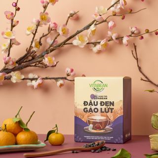 TRÀ HẠT RANG VITABEAN ĐẬU ĐEN GẠO LỨC