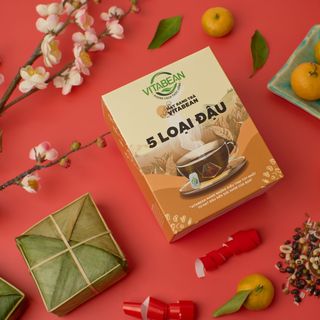 TRÀ HẠT RANG VITABEAN 5 LOẠI ĐẬU