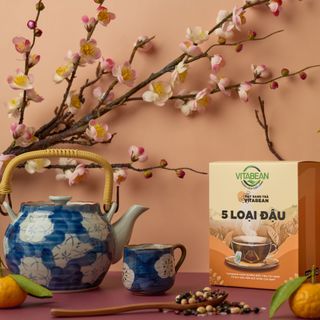 TRÀ HẠT RANG VITABEAN 5 LOẠI ĐẬU