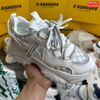 Giày thể thao nam nữ độn đế phong cách cá tính K067