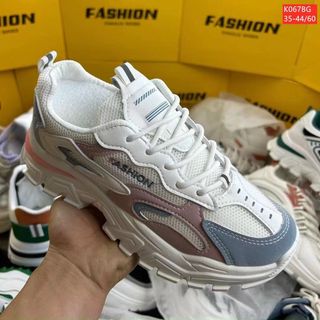 Giày thể thao nam nữ độn đế phong cách cá tính K067
