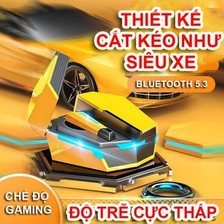 Tai Nghe Gaming GS6 Pro - Thiết Kế Cực Ngầu - Độ Trễ Cực Thấp - Có Mic - Âm Bass Hay - Chính Hãng HD DESIGN