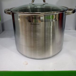Nồi Luộc gà Inox 5 đáy cao cấp kangaroo KG122 size 30cm kèm ảnh thật