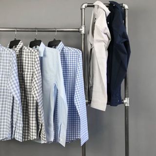 Sơ mi caro oxford nam giá sỉ