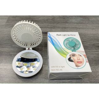 Quạt Mini A8 Có Gương Soi Tiện Lợi Siêu Xinh - Dễ Vệ Sinh - Chính Hãng HD DESIGN