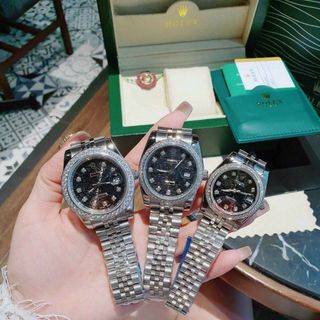 ĐỒNG HỒ ROLLEX NIỀN ĐÁ COUPLE HOT