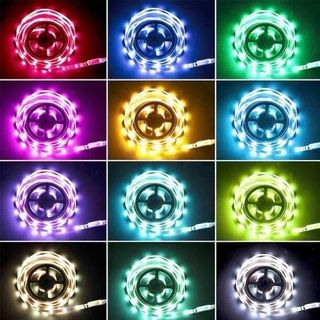 Đèn Dây Led RGB 16 Triệu Màu 5M - Nháy Theo Nhạc, Trang Trí Decor Phòng, Điều Khiển Bằng Điện Thoại, Dây Led Chống Nước