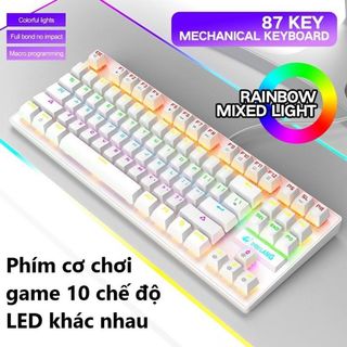 Bàn Phím Cơ Cho Máy Tính K2 Pro Led RGB - 10 Chế Độ Led Khác Nhau - Chính Hãng HD DESIGN