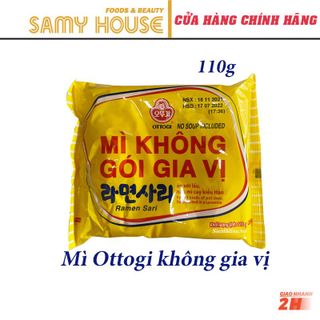 Mì Hàn Quốc Không Gia Vị 110g Cọng to, dai ăn lẩu hoặc mì cay siêu ngon giá sỉ