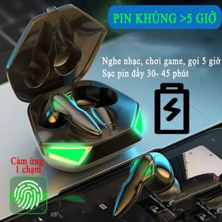 Tai Nghe Gaming Bluetooth 5.1 TWS K86 - Có Mic - Độ Trễ 0,04s - Chính Hãng HD DESIGN