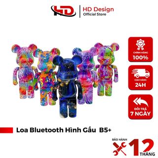 Loa Bluetooth B5+ Hình Gấu Bearbrick , Chất Âm Cực Hay - Mẫu Mới Nhất - Chính Hãng HD DESIGN giá sỉ