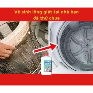 Nước tẩy lồng máy giặt Đức - WAHSING POWDER chai 500ml ,mùi dễ chịu lưu hương lâu