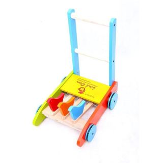 [FREESHIP] Xe Tập Đi Bằng Gỗ 3 Con Gà Cao Cấp Cho Bé Yêu, Xe Gà Tập Đi Bằng Gỗ Hàng Loại 1
