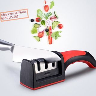 DỤNG CỤ MÀI DAO 3 LƯỠI SHARPENER , Đồ Mài Dao Siêu Bén Mini Cầm Tay