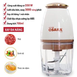 Máy Xay Sinh Tố Osaka Xay Thịt Cá Xay Đá Rau Củ Chính Hãng Dung Tích 700ml Bảo Hành 12 Tháng