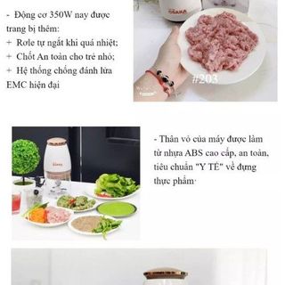 Máy Xay Sinh Tố Osaka Xay Thịt Cá Xay Đá Rau Củ Chính Hãng Dung Tích 700ml Bảo Hành 12 Tháng