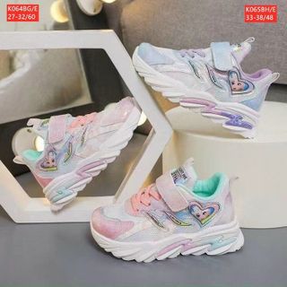 Giày thể thao trẻ em họa tiết công chúa elsa K065