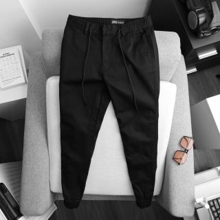 BIGSIZE - Quần kaki jogger nam form bigsize 80kg - 130kg - dây kéo