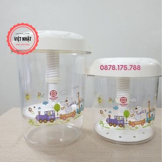 Hũ Muối Dưa Cà Việt Nhật 5L và 7,5L ,Bình Muối Dưa Thông Minh Nhựa VIệt Nhật An Toàn ( MS6711)