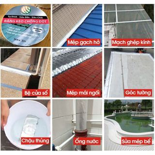 Băng Keo Chống Thấm - Băng Dính Vá Ống Nước Dính Mọi Vật Liệu Siêu Dính
