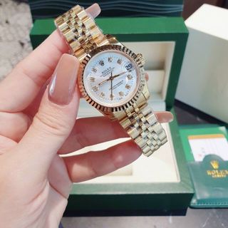 ĐỒNG HỒ ROLLEX COUPLE NIỀN TRƠN HOT