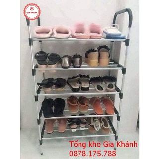 Kệ Để Giày Dép Inox 5 Tầng Hàn Quốc Cao Cấp - Kệ Để Giầy Dép Cao Cấp Thông Minh LD2125
