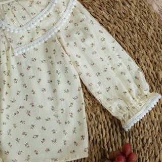 Sét bộ Thu Đông hoa nhí cho bé gái