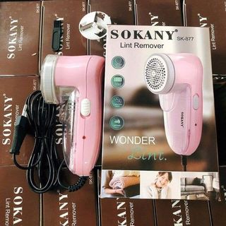 Máy Cắt Lông Xù Quần Áo SoKaNy SK-877 dùng điện cắt siêu mạnh ,Máy cắt lông xù vải len 6 lưỡi siêu bén siêu bền tiện lợi