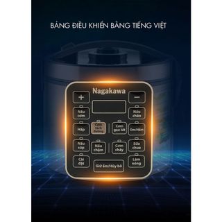 [FREESHIP] Nồi cơm điện tách đường Nagakawa NAGO120, chính hãng nhật bản cao cấp, loại 1.8L - LD2135